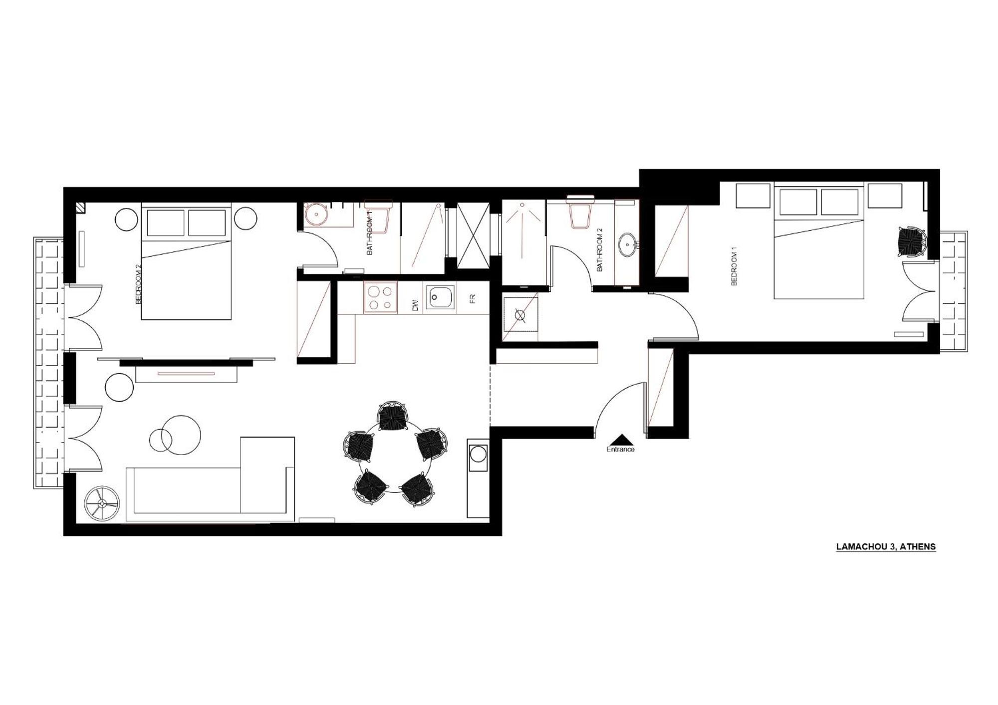 Unique 2 Bedrooms Apartment, Steps To Plaka And Center